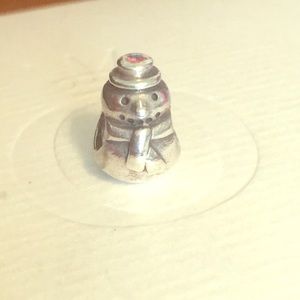 Pandora Retired Snowman Charm